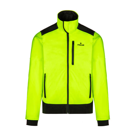Chaqueta Softshell Amarilla Melide para Hombre - Itecam