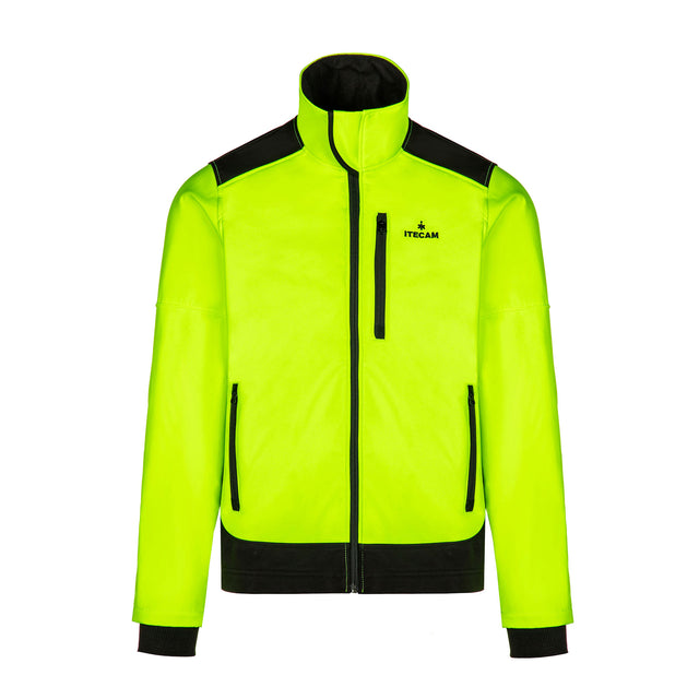 Chaqueta Softshell Amarilla Melide para Hombre - Itecam