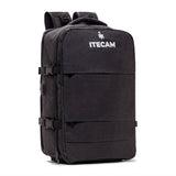 mochila urbana gris