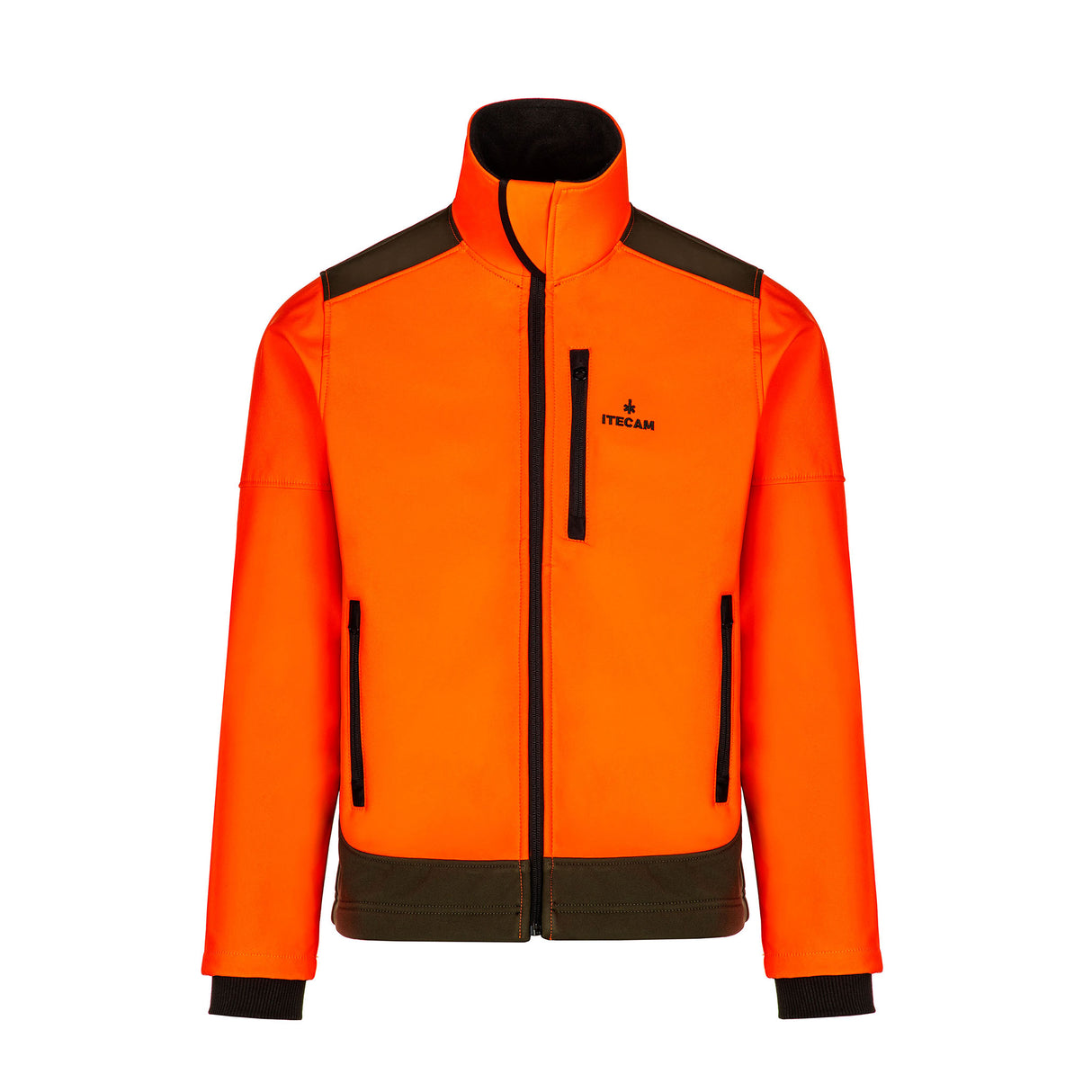 Chaqueta Softshell Impermeable Melide Naranja - Itecam
