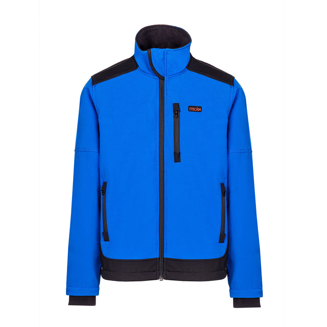 Cazadora Softshell Hombre Azul Melide - Itecam