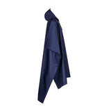 poncho para lluvia azul marino