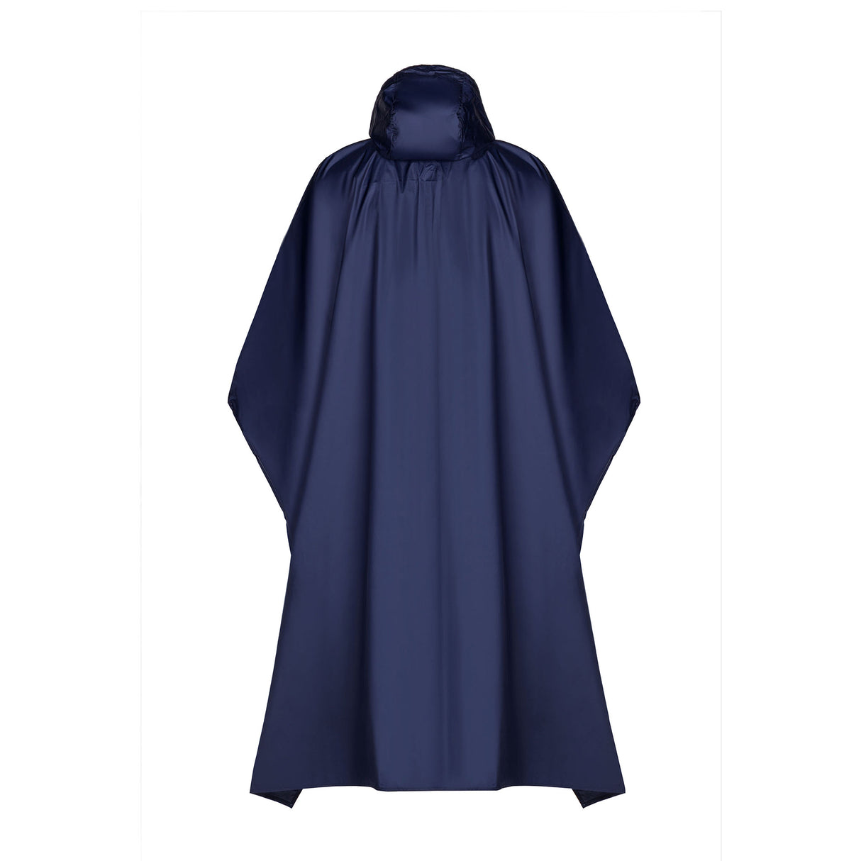 chubasquero plegable azul