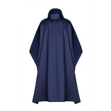 chubasquero plegable azul
