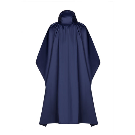 chubasquero plegable azul