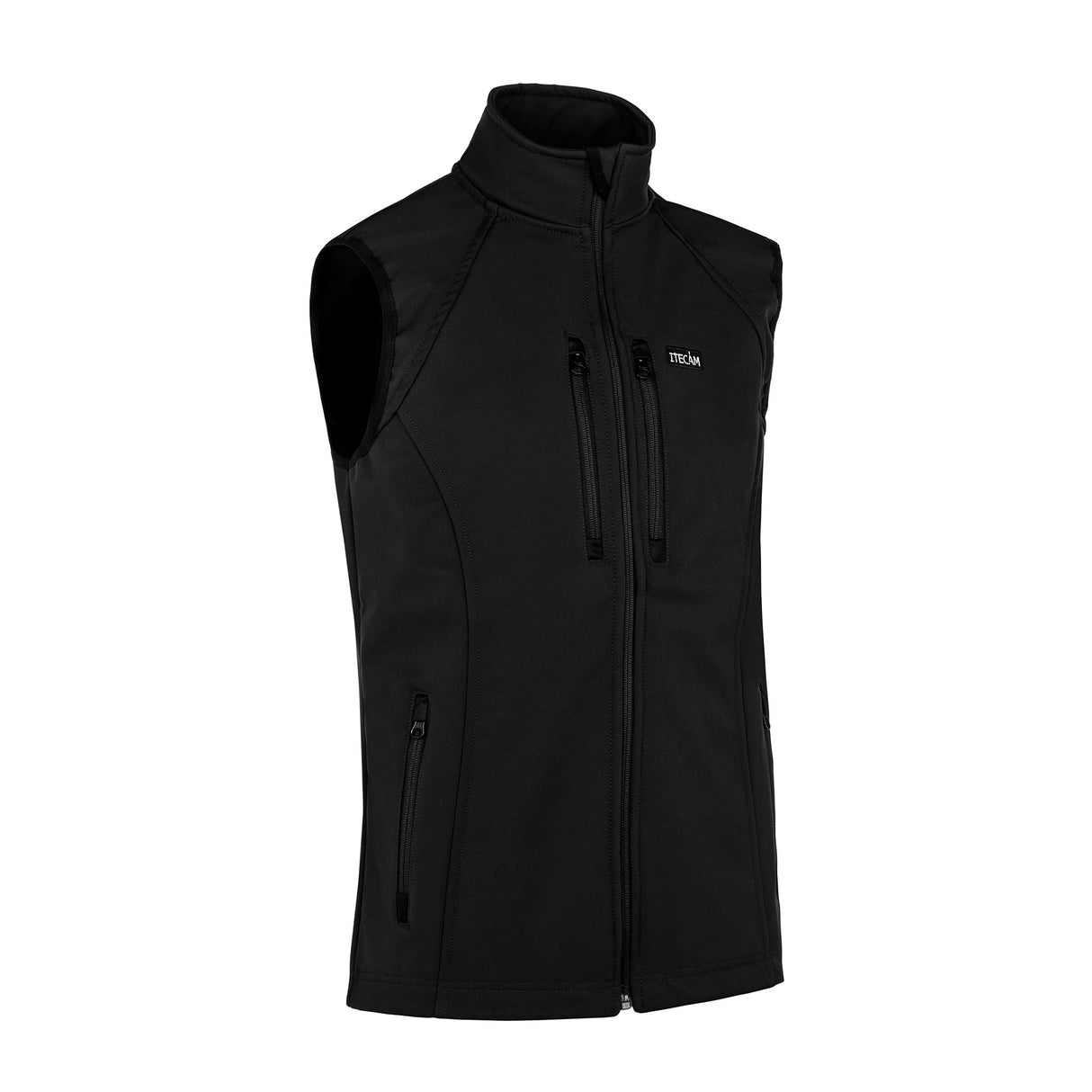 chaleco softshell hombre negro