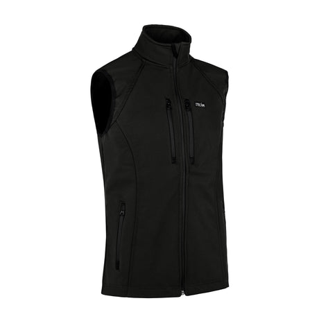 chaleco softshell hombre negro