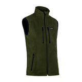 chaleco polar verde