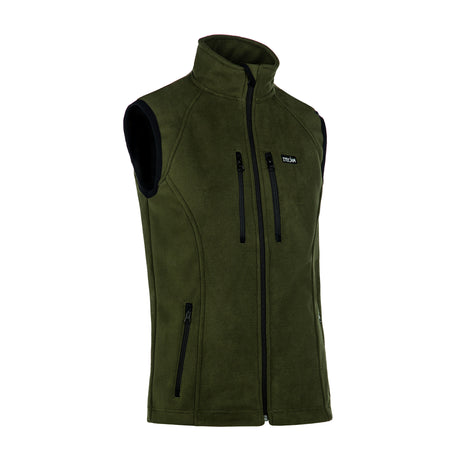 chaleco polar verde