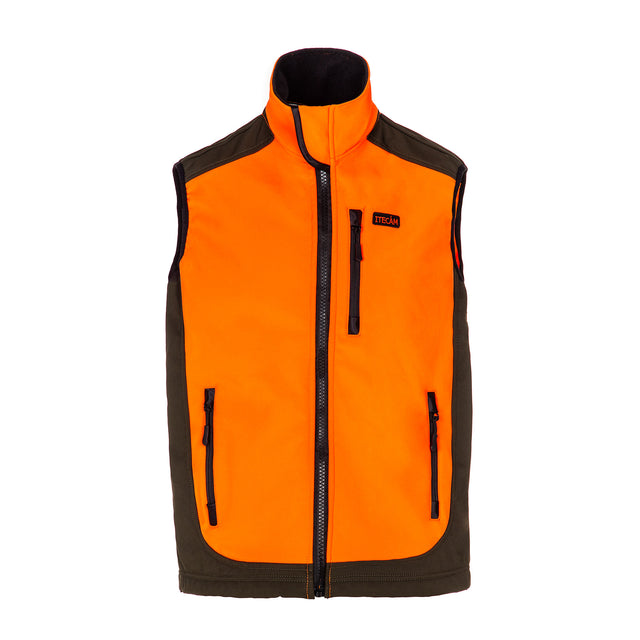 Chaleco Softshell para Hombre Melide Naranja - Itecam