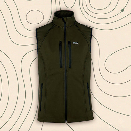 chaleco técnico de montaña para hombre